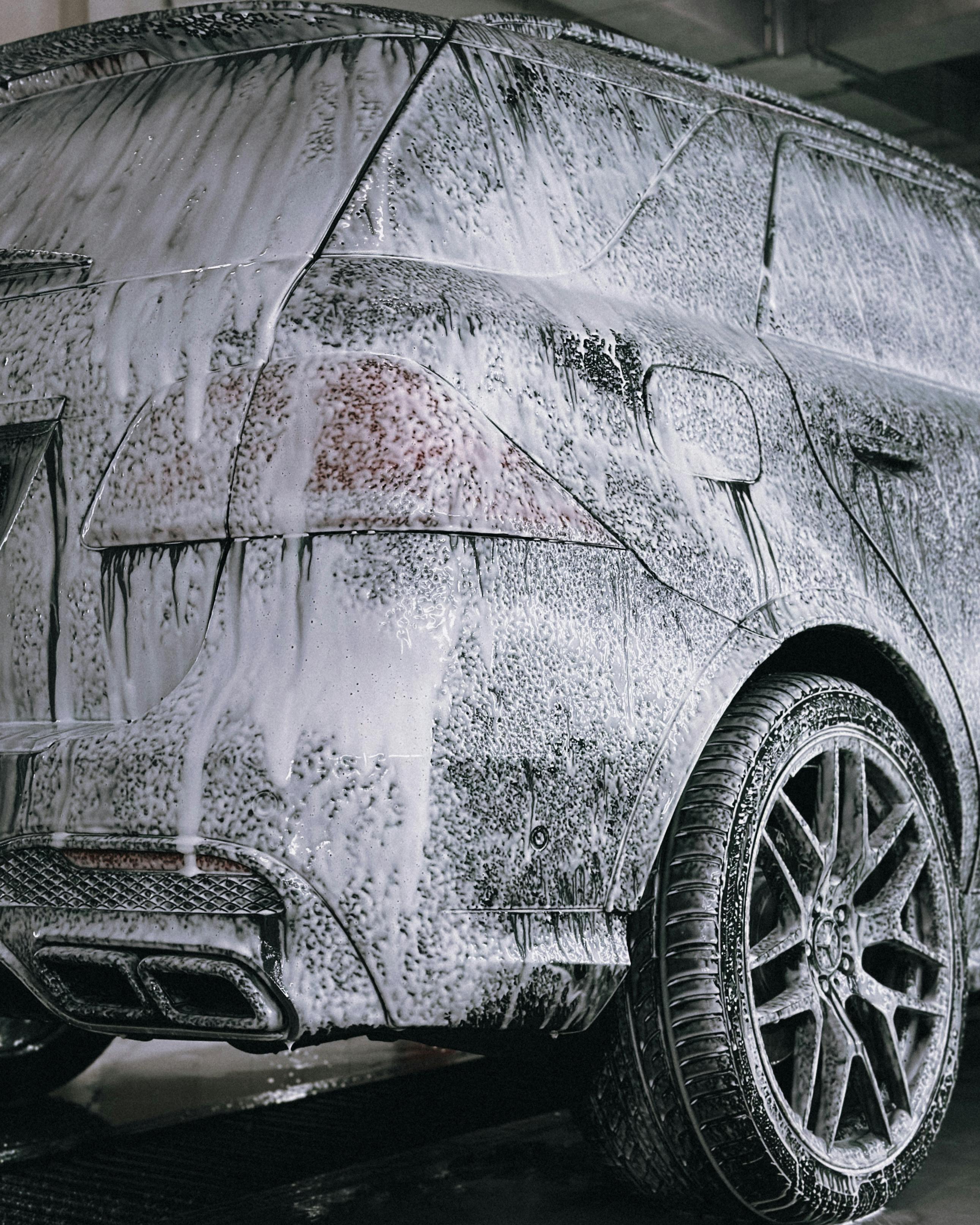 Soap foam